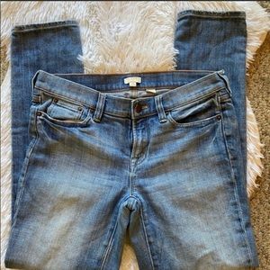 J. Crew factory 26 skinny ankle jeans light wash